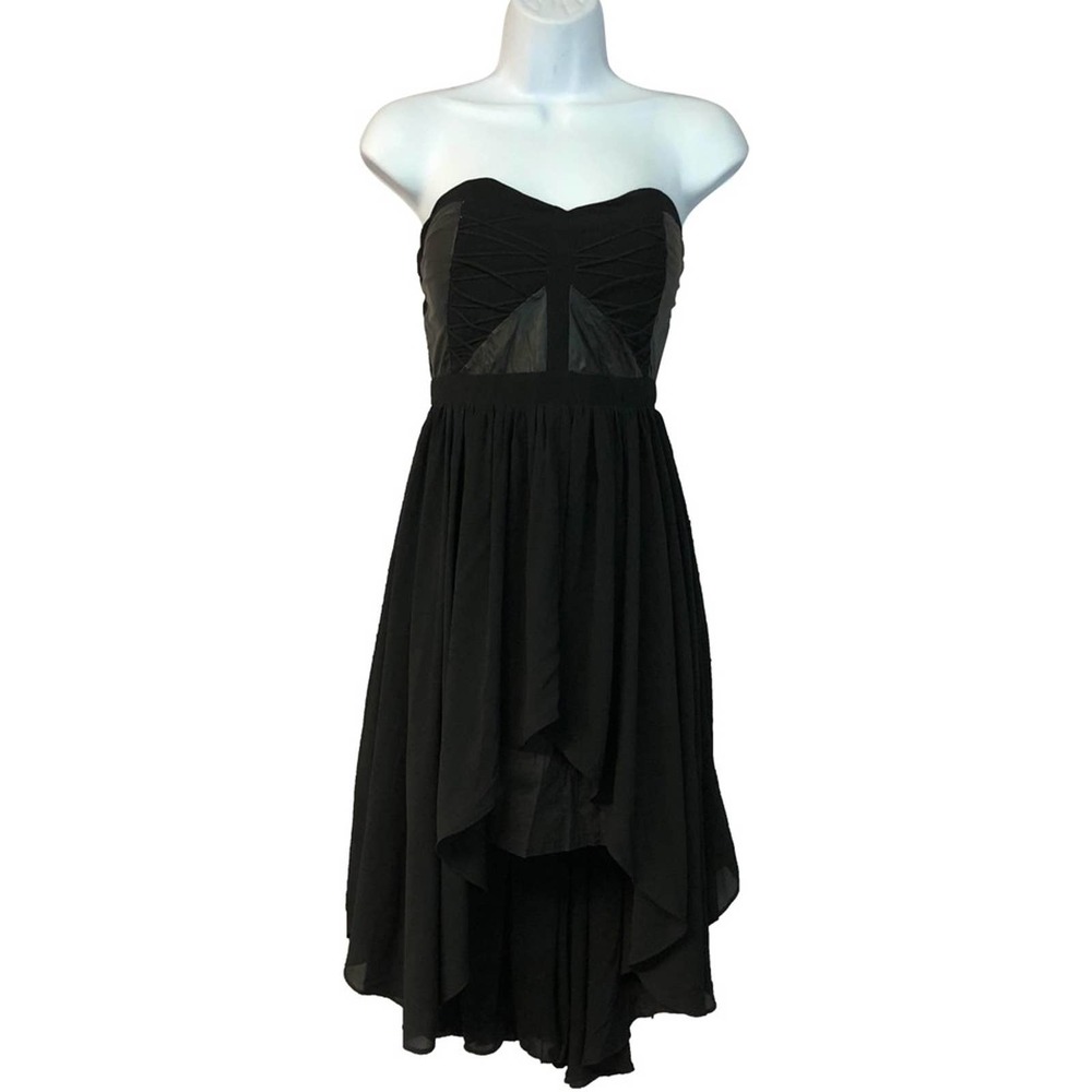 NWT KIWI TUCKER STRAPLESS POLY DRESS M